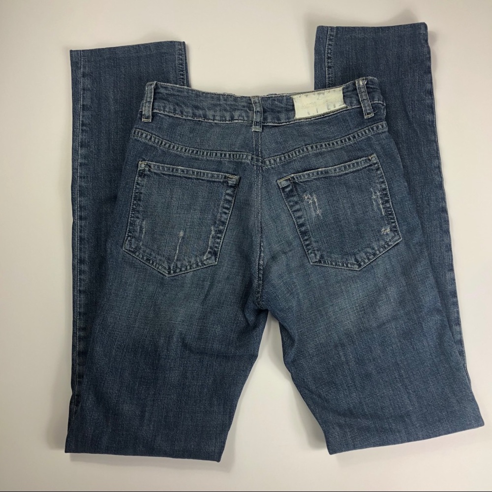 Acne Studios Distressed Blue Jeans sz 28 - Picture 2 of 8